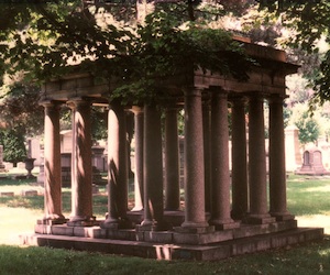 mausoleum left front